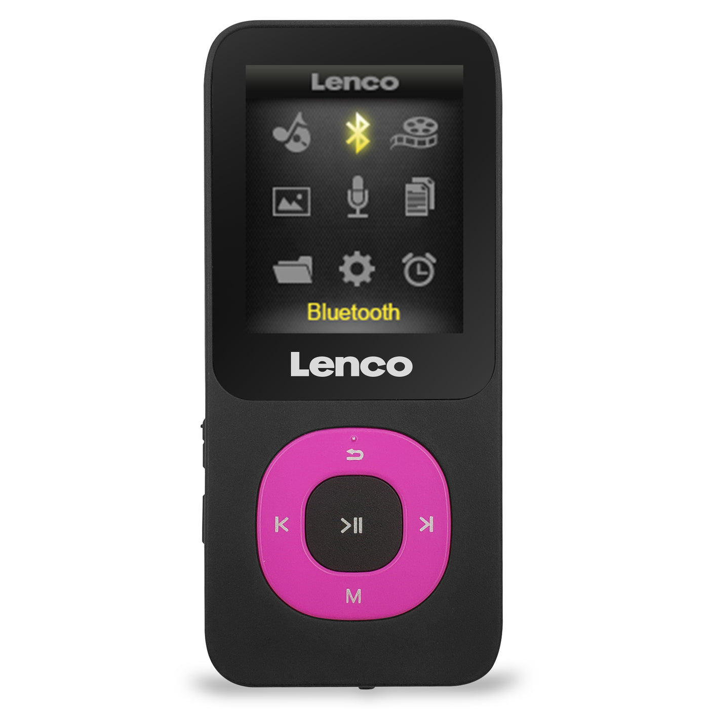 Lenco Xemio-769PK - Odtwarzacz MP3/MP4 z kartą micro SD 8GB Bluetooth® - Różowy 
