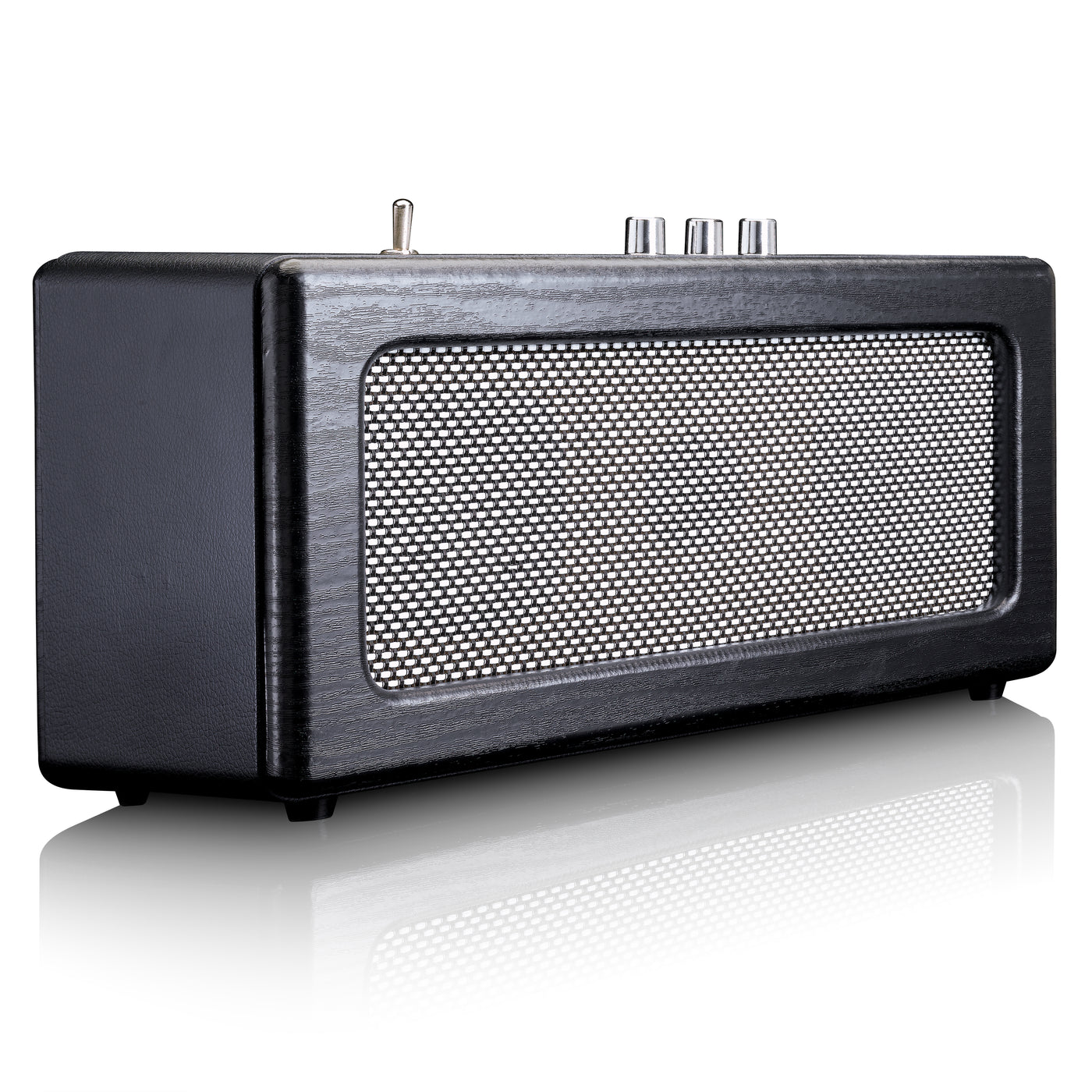 LENCO BT-300BK - Retro Bluetooth® Speaker - Black
