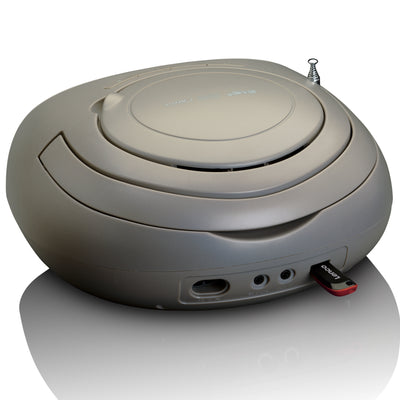 LENCO SCD-69TP - Boombox DAB+, FM z CD, MP3, USB - Taupe