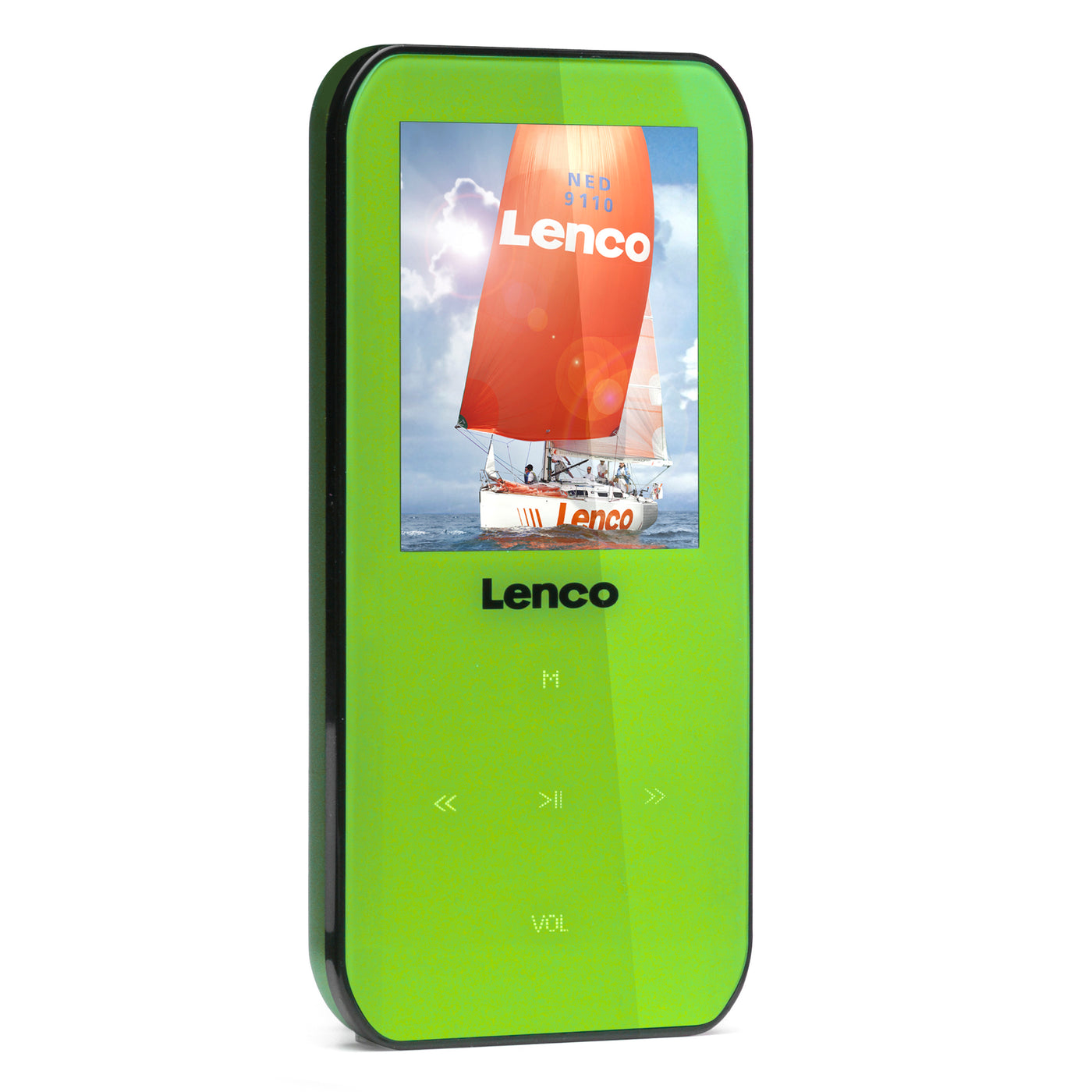 LENCO Xemio-655 Zielony - Odtwarzacz MP3/MP4 z pamięcią 4GB - Zielony