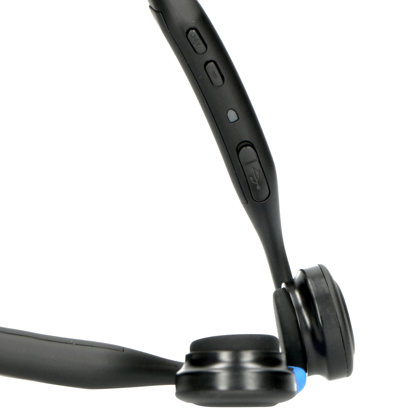 Lenco BCH-1000 - Słuchawki kostne Bluetooth®, niebieskie 