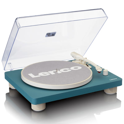 LENCO LS-50TQ - Record Player with built-in speakers USB Encoding - Turquoise