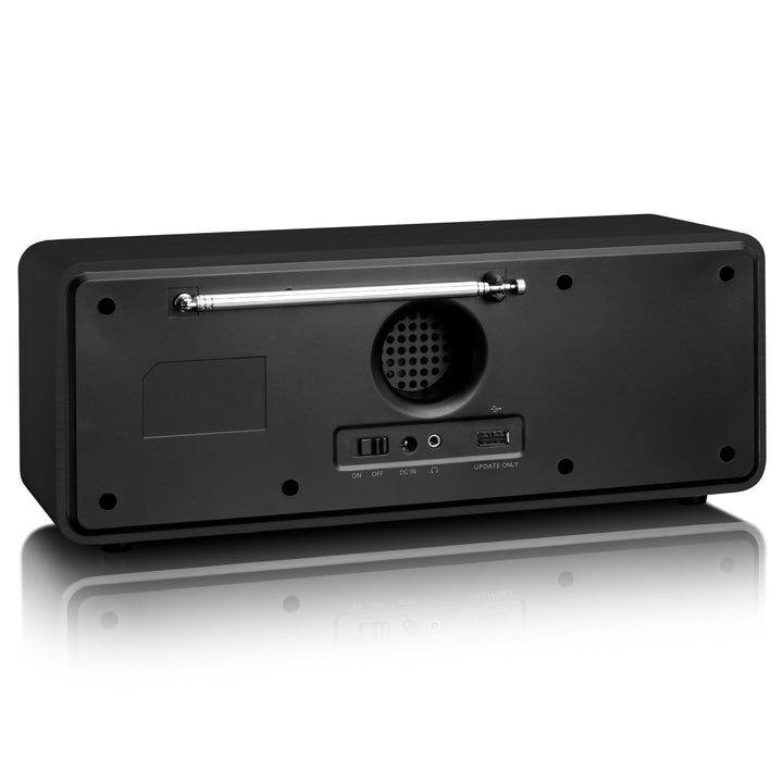 Lenco DAR-015BK - Table radio - Bluetooth - DAB+ - Black – Lenco