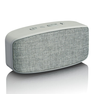 Lenco BT-120GY - Bluetooth speaker with 3 w output power and carry strap - Grey