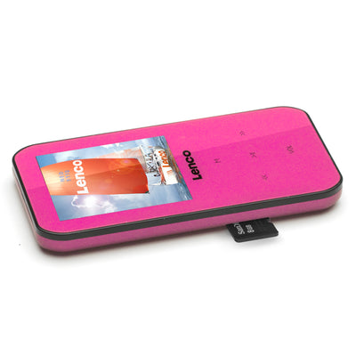 LENCO Xemio-655 Pink - MP3/MP4 Player with 4GB memory - Pink