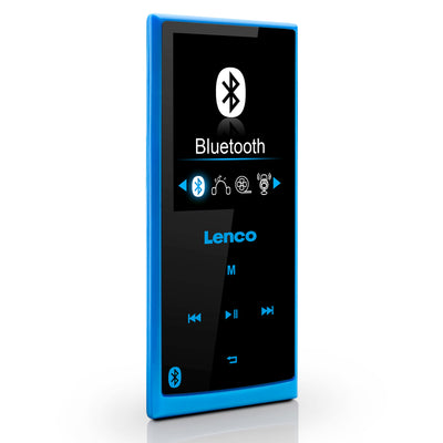 LENCO Xemio-760 BT Blue - MP3/MP4 player with Bluetooth® 8GB memory - Blue