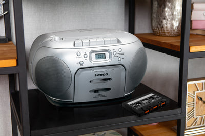 LENCO SCD-420SI - Przenośny odtwarzacz CD z radiem FM