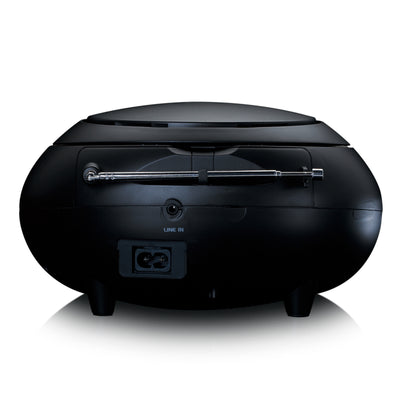 LENCO SCD-341BK - Boombox z radiem DAB+/FM i Bluetooth®