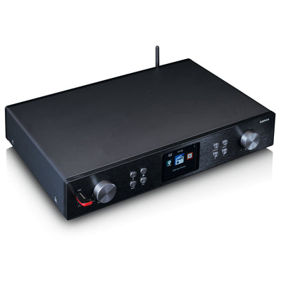 LENCO DIR-250BK - Radio internetowe z DAB+, FM, odtwarzaczem MP3 i Bluetooth® - Czarne
