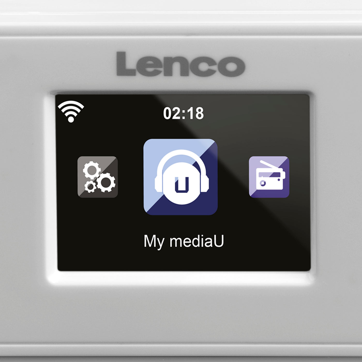 LENCO KCR-2014 - Kuchenne radio internetowe z FM - Białe