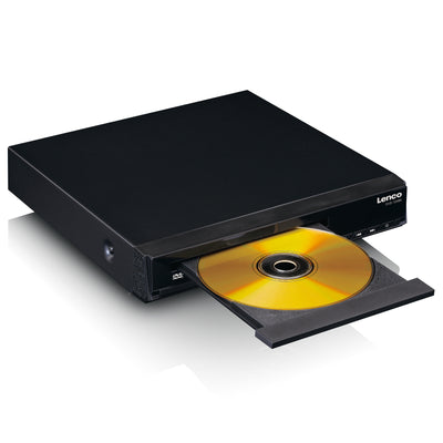 LENCO DVD-120BK - odtwarzacz DVD z HDMI i pilotem