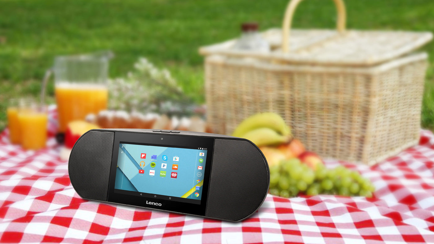 LENCO Diverso-700GY - WIFI Media Center Android 5.1 7" ekran dotykowy - Szary