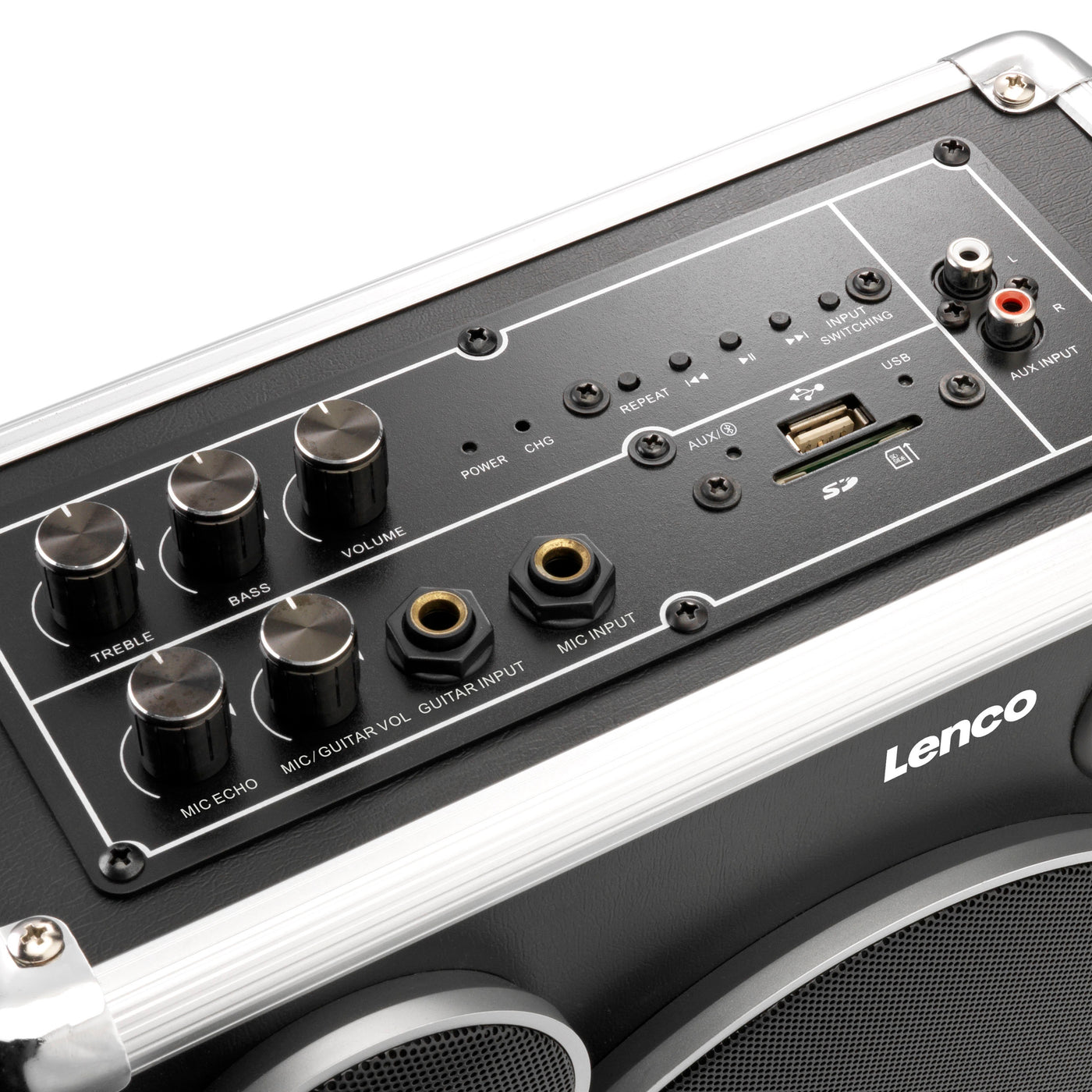 LENCO PA-45 - Portable Bluetooth® speaker - Black