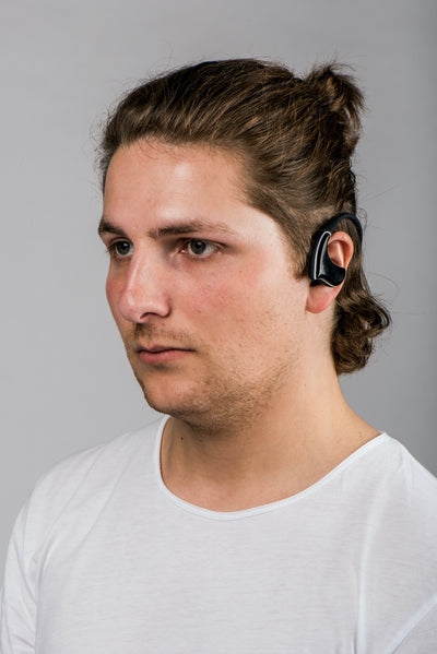 LENCO BTX-750BK - Splashproof Bluetooth® Headset with MP3 player - Black