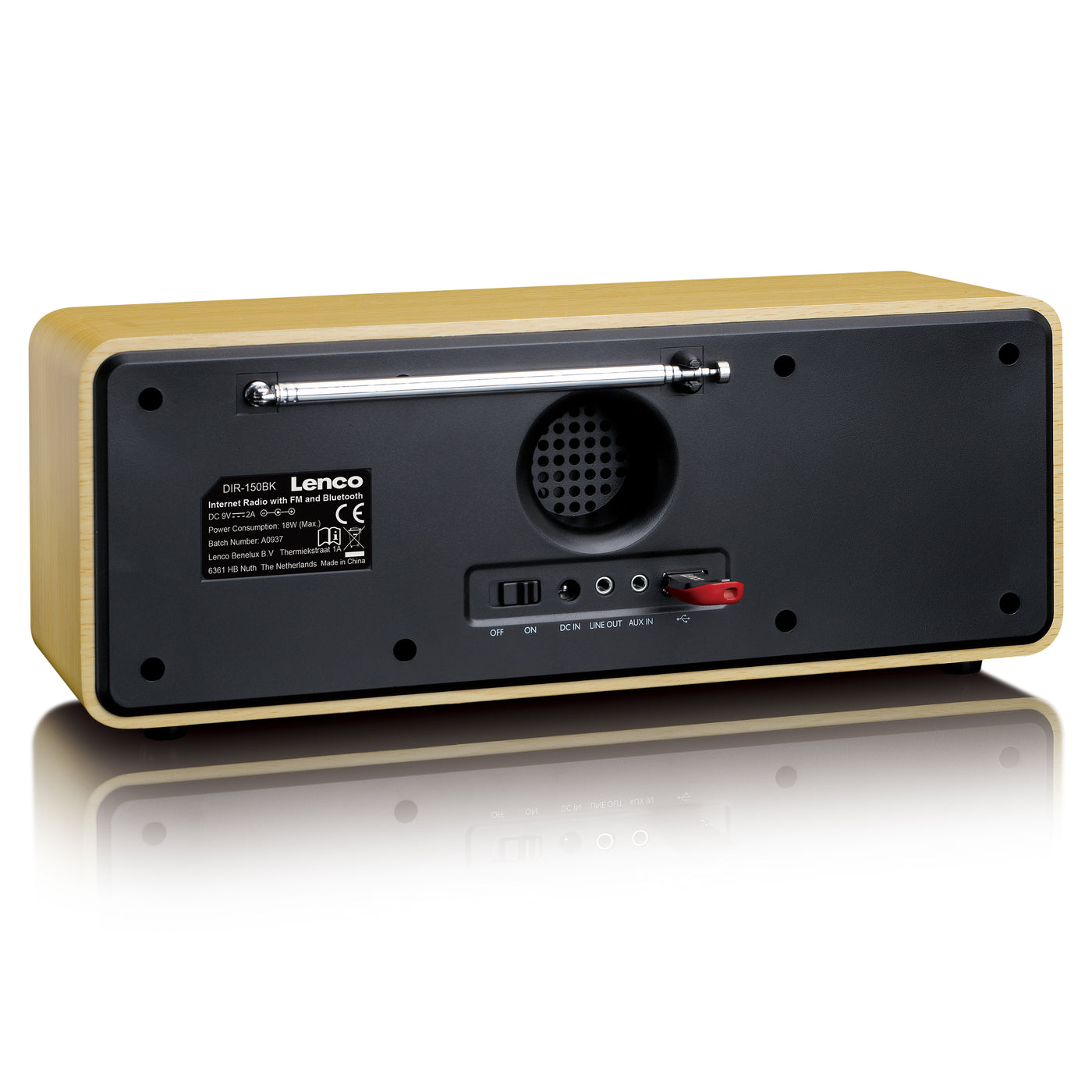LENCO DIR-150WD Internetradio - WIFI - FM - Bluetooth® - USB