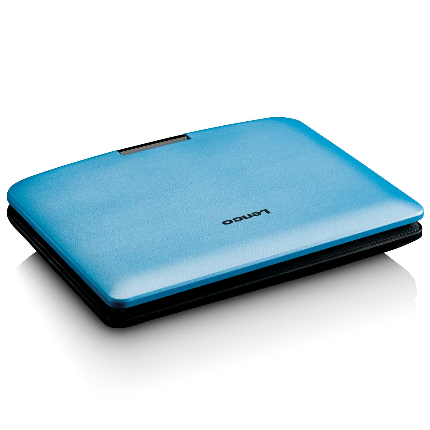 LENCO DVP-910BU - Portable 9" DVD player with USB headphones and mounting bracket - Blue/black