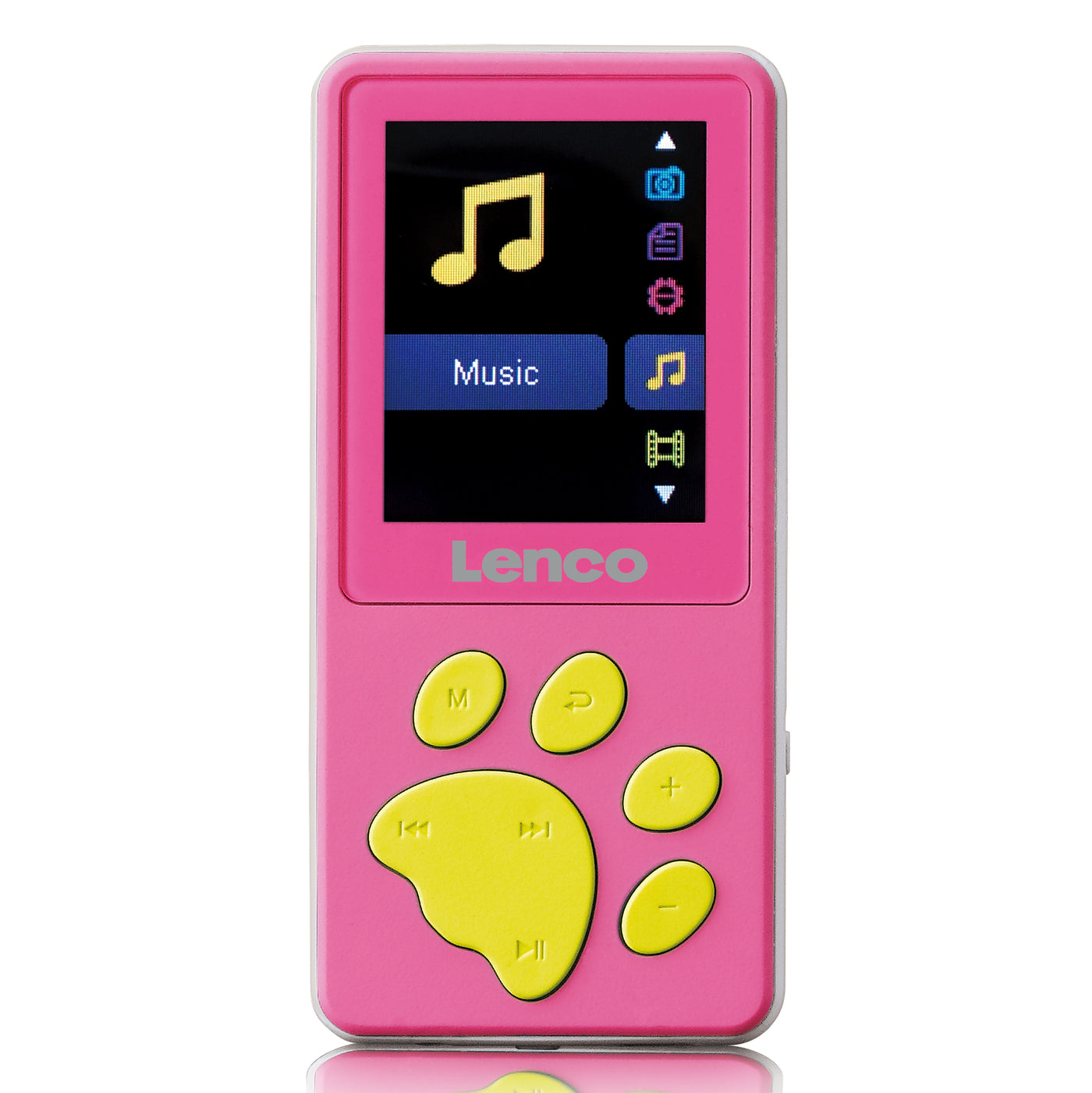 LENCO Xemio-560PK - MP3/MP4 player with 8GB memory - Pink – Lenco-Catalog
