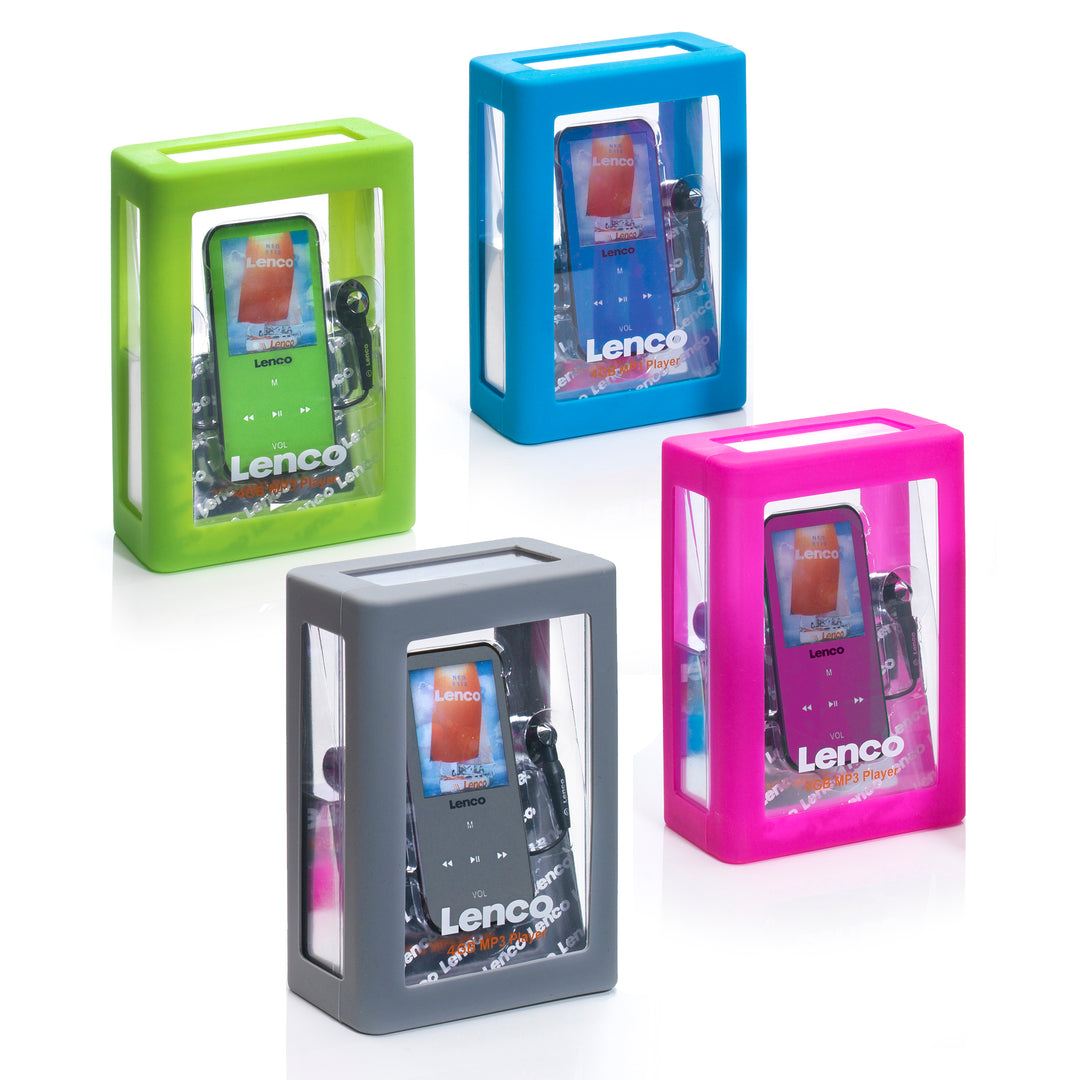 LENCO Xemio-655 Blue - MP3/MP4 Player with 4GB memory - Blue