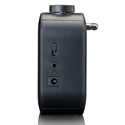 LENCO PDR-016BK - Przenośne radio DAB+/FM z Bluetooth® - Czarny
