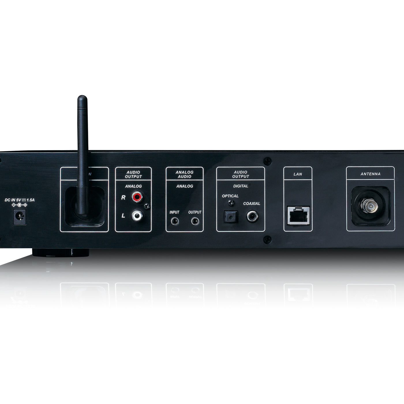 LENCO DIR-250BK - Internet radio with DAB+, FM, MP3-player and Bluetooth® - Black