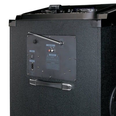 Lenco PMX-850 – System mikserski dla DJ-ów o mocy 700 W z Bluetooth, USB, FM i oświetleniem imprezowym 