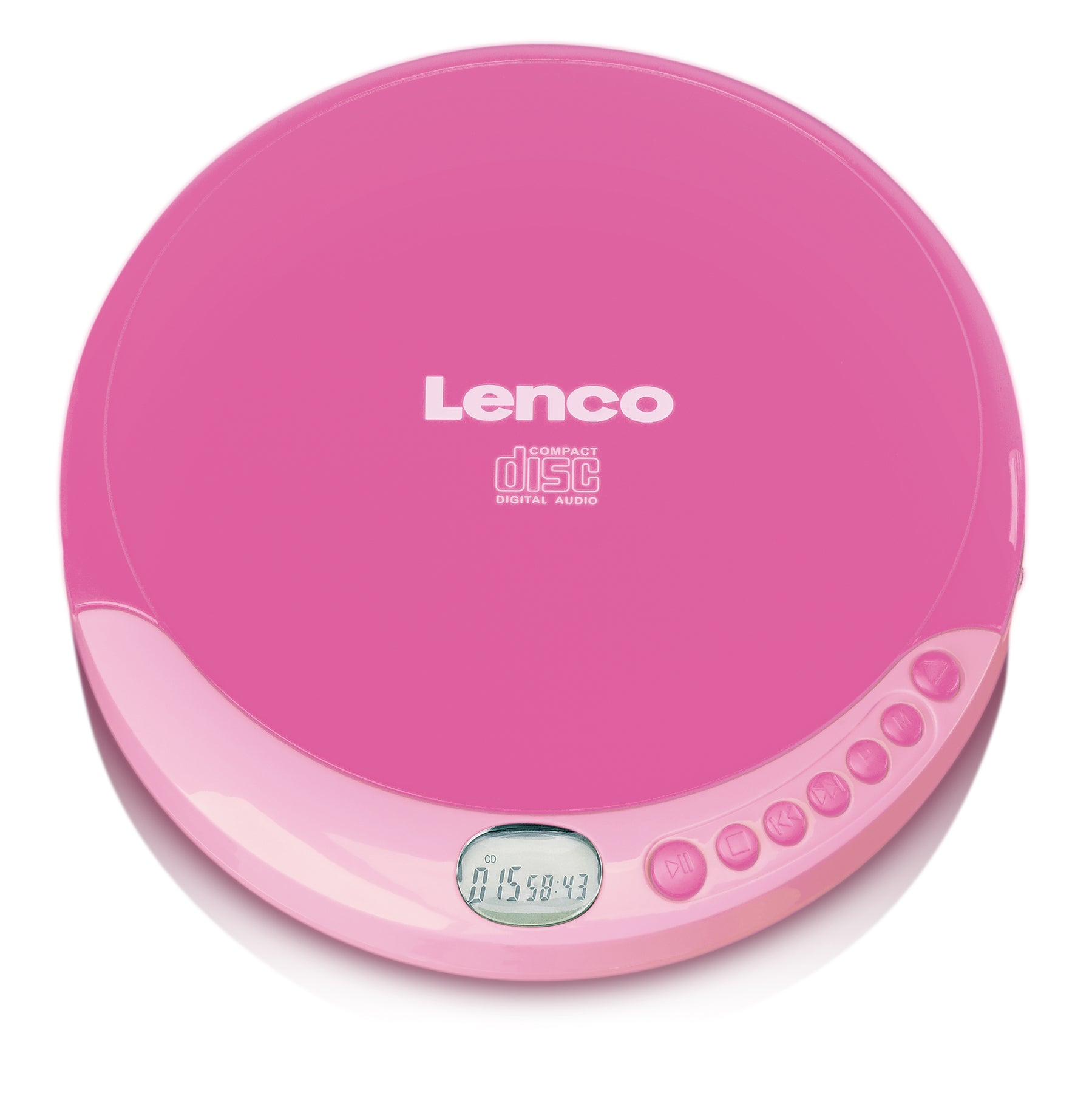 LENCO CD-011PK - Portable CD player - Pink – Lenco-Catalog