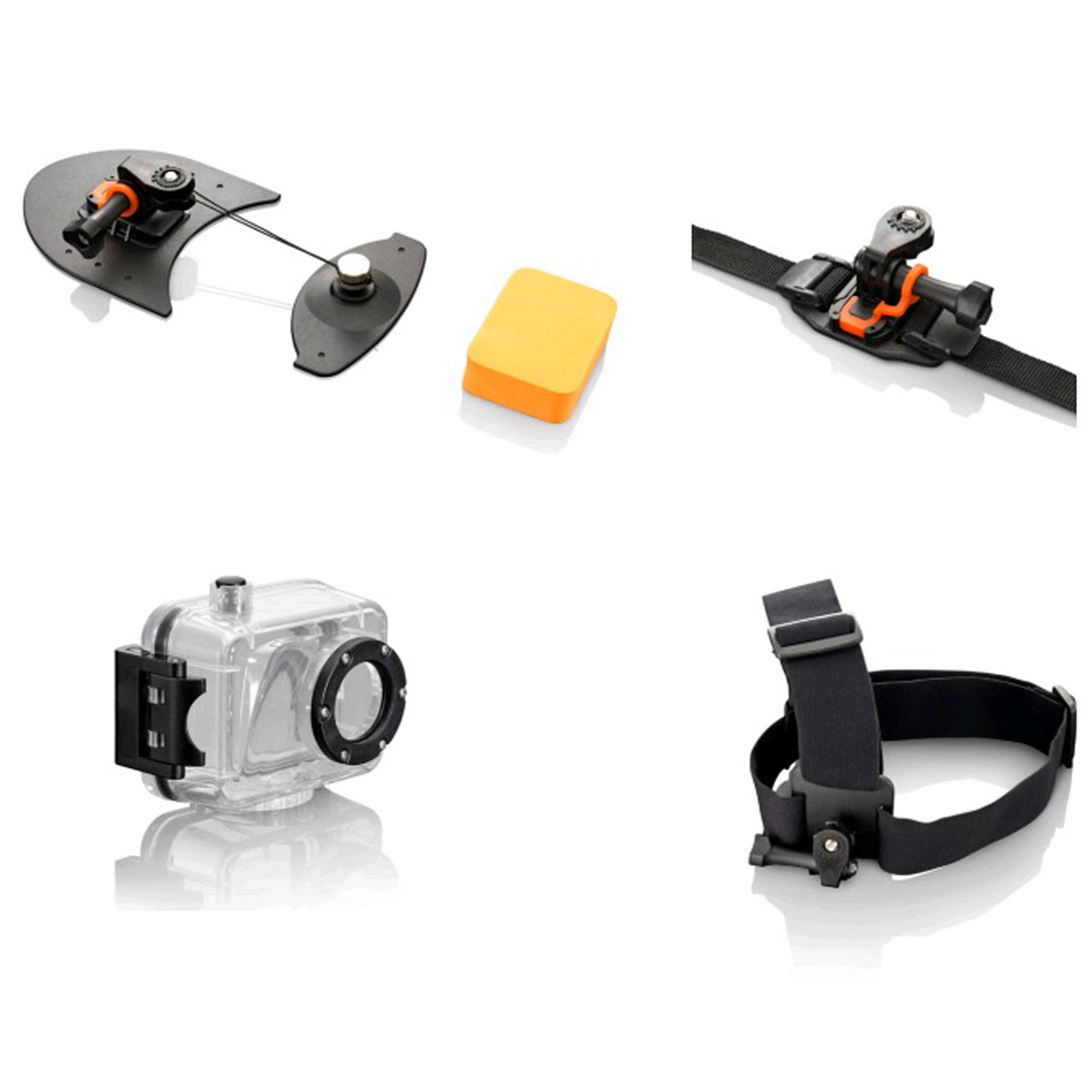 LENCO ACC-B - Accessories pack for sportcam-500