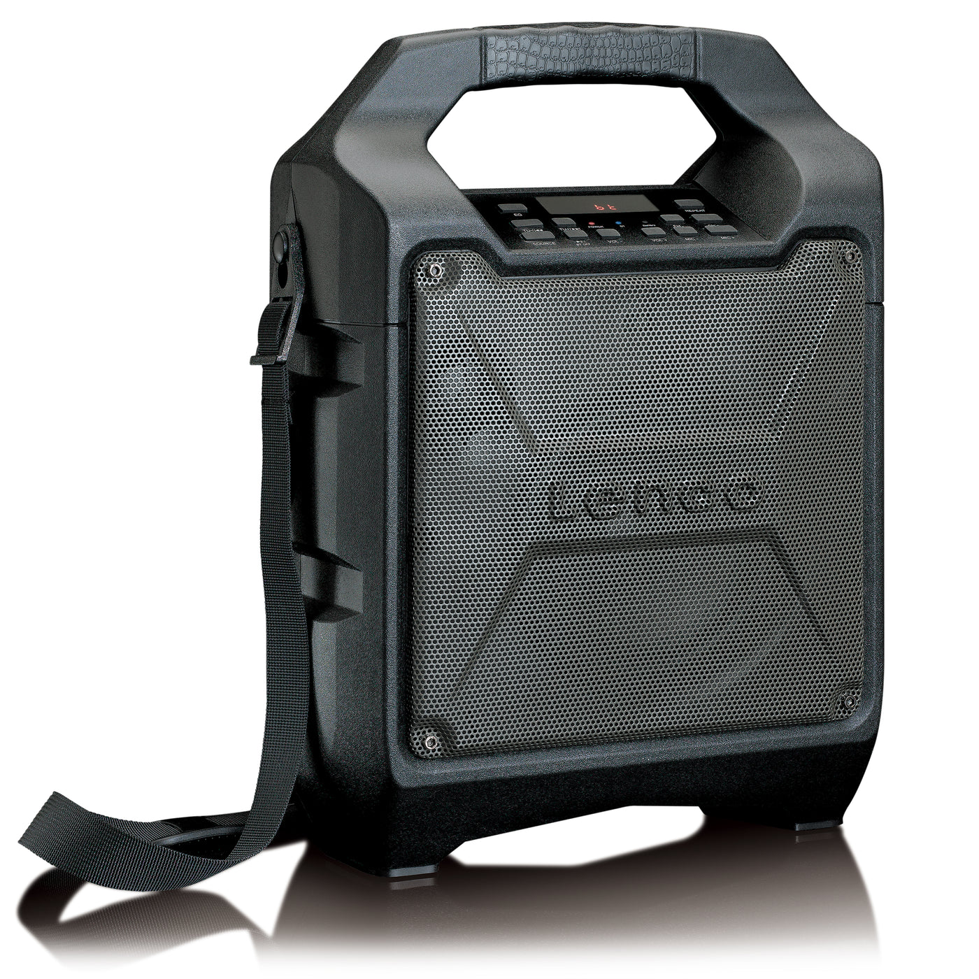 LENCO PA-30 - Przenośny głośnik Bluetooth® z radiem FM i USB - Czarny