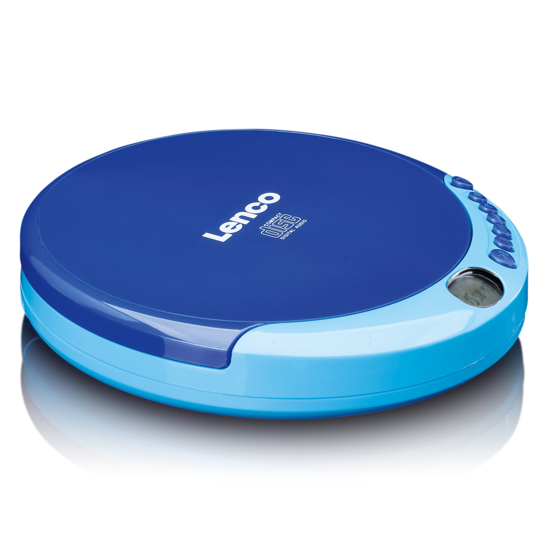 LENCO CD-011BU - Portable CD player - Blue – Lenco-Catalog