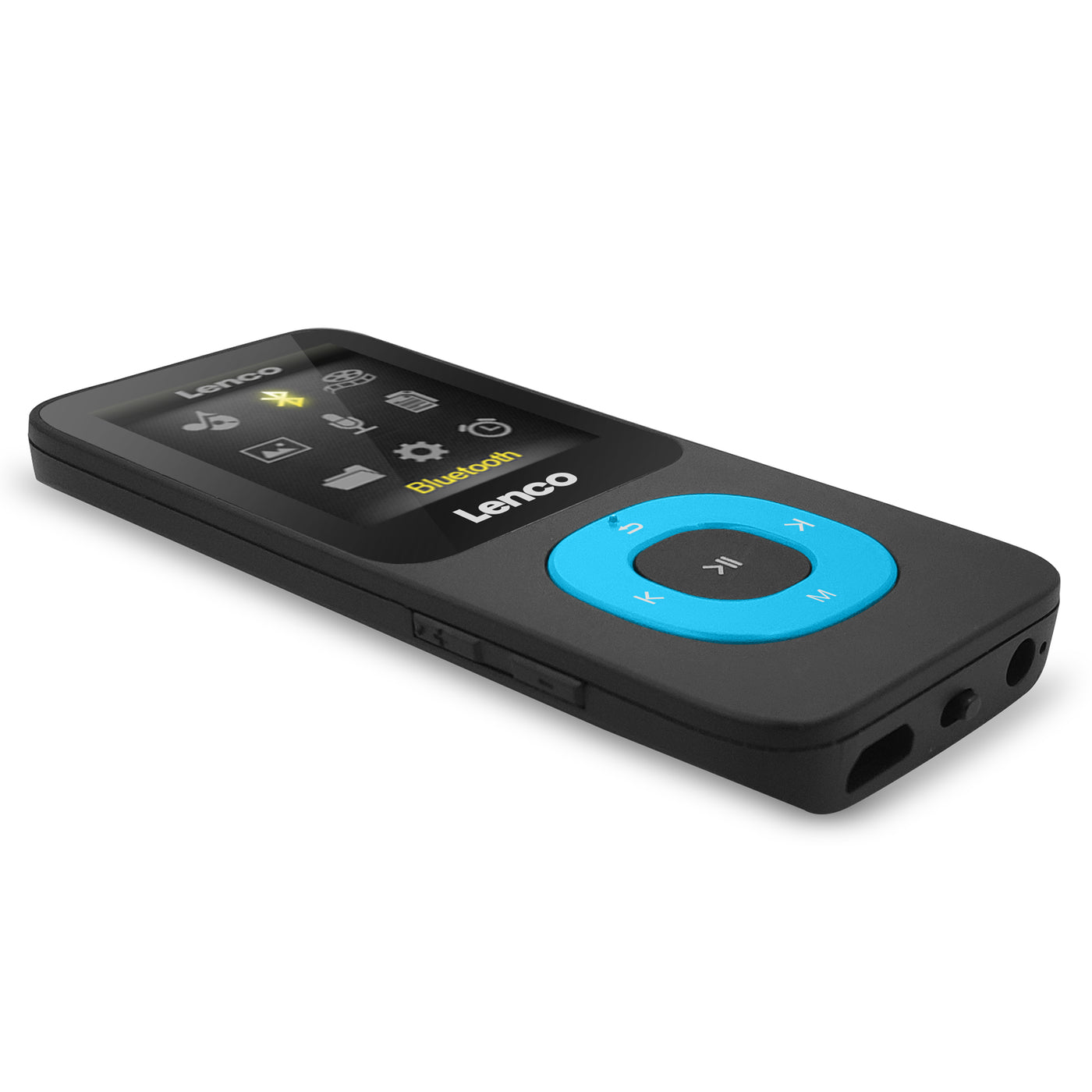 Lenco Xemio-769BU - Odtwarzacz MP3/MP4 z kartą micro SD 8GB Bluetooth® - Niebieski 