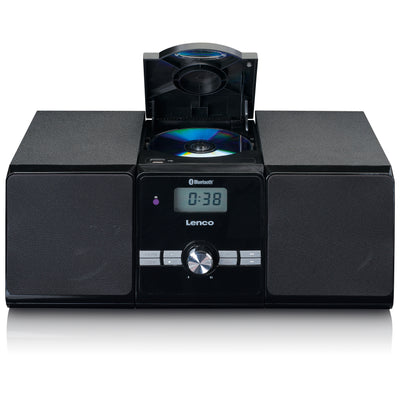 LENCO MC-030BK - Mikrozestaw z odtwarzaczem CD/MP3