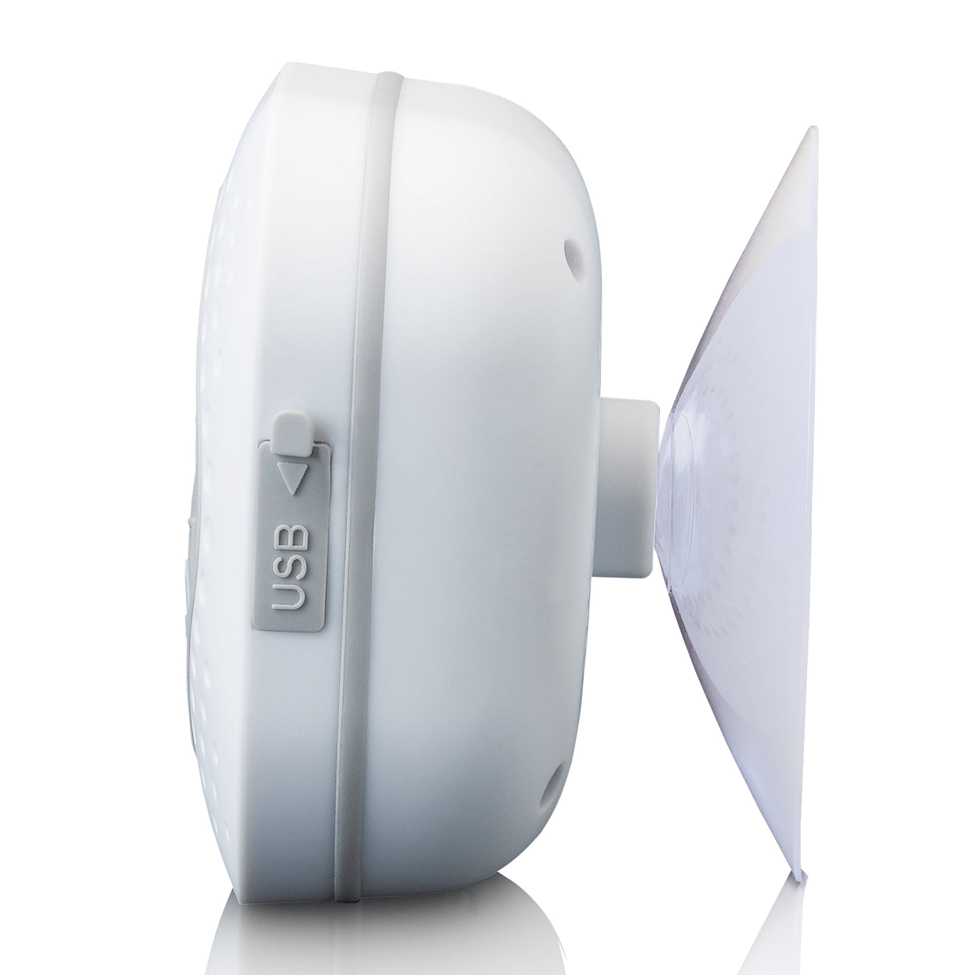 LENCO BAR-013WH - Wodoodporne radio FM do łazienki i kuchni z Bluetooth® i timerem - Białe
