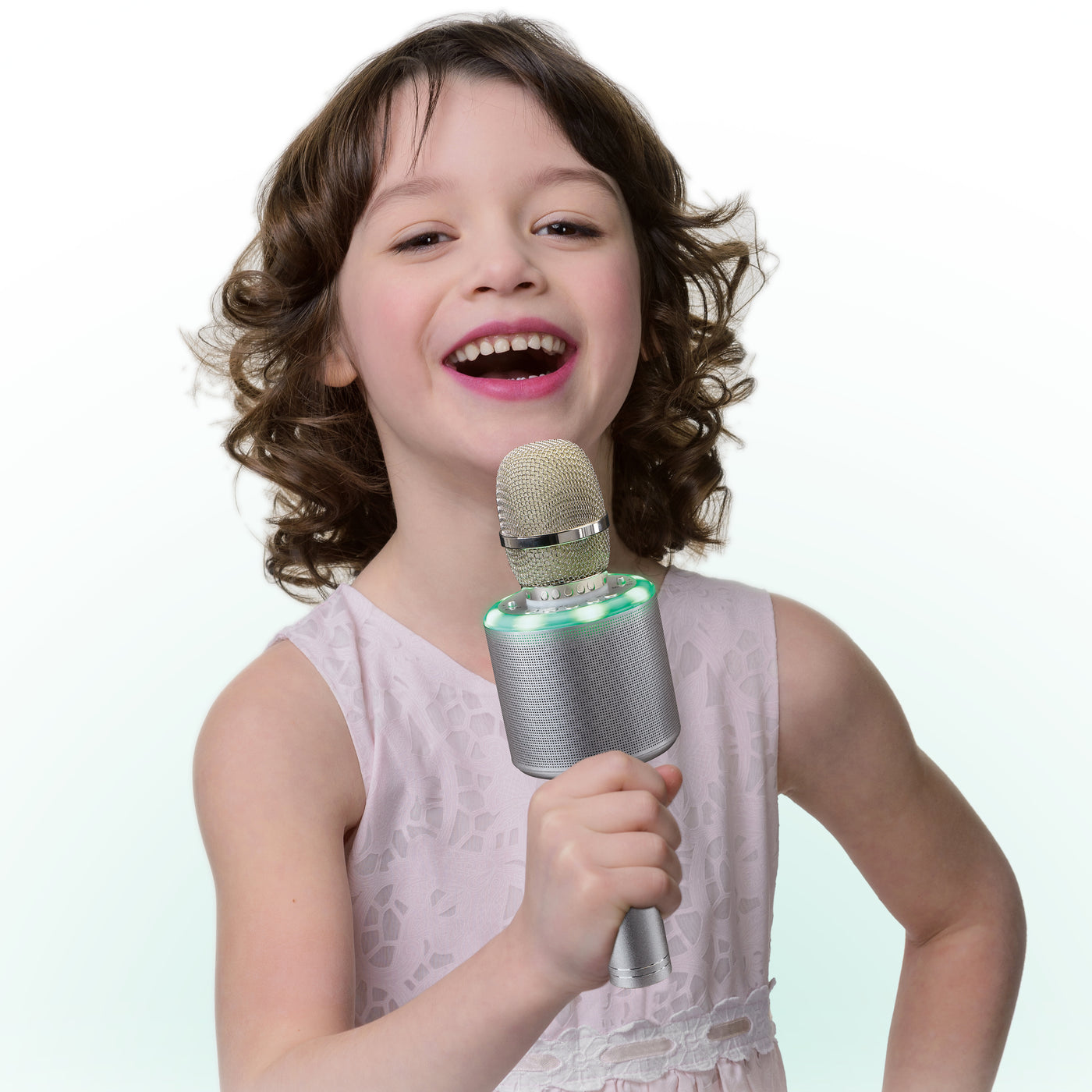 Lenco Karaoke Mikrofon BMC-090, Rosegold - SECOMP AG