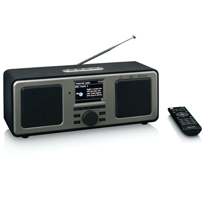 LENCO DIR-165BK - Smart radio, Internet/DAB+/FM and Bluetooth® - Black