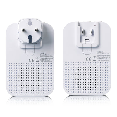 LENCO PPR-100WH - Głośnik Bluetooth® z radiem FM z wyjmowaną wtyczką - Biały