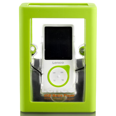 LENCO Xemio-668 Limonka - odtwarzacz MP3/MP4 Zawiera. Karta micro SD 8 GB - Limonkowa