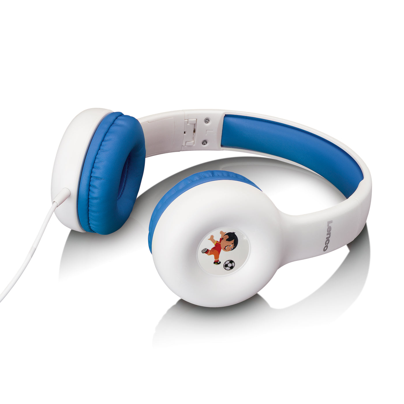 LENCO HP-010BU - Headphone for kids, blue