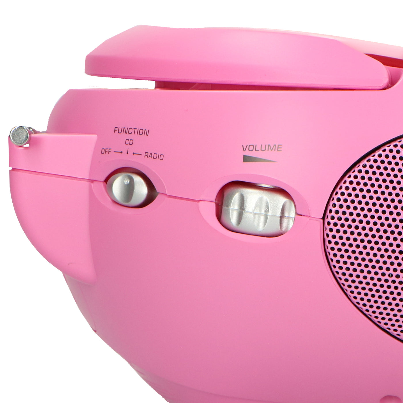 Lenco Portable - -Catalog LENCO FM radio CD Pink – - stereo Pink SCD-24 with player