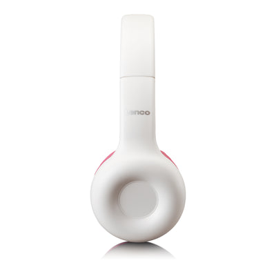 LENCO HP-010PK - Headphone for kids, pink