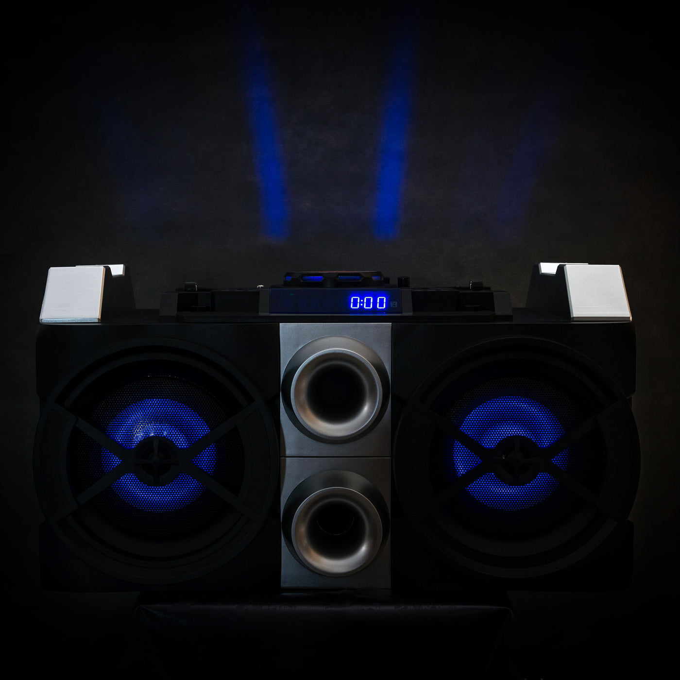 LENCO PMX-150 - High power DJ mixer system with Bluetooth®, USB, FM ra –  Lenco-Catalog | Lautsprecher