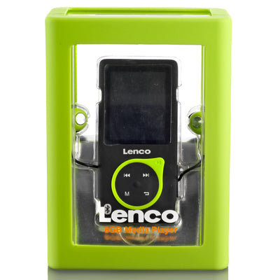 LENCO XEMIO-768 Lime - MP3/MP4 player with Bluetooth® incl. 8GB micro SD card - Lime