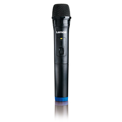 LENCO PMX-240 – System mikserski PA/DJ o dużej mocy z Bluetooth®, USB, wbudowaną baterią, mikrofonem bezprzewodowym i oświetleniem imprezowym