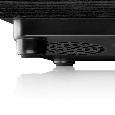 LENCO LS-10BK - Gramofon z wbudowanymi głośnikami - Czarny