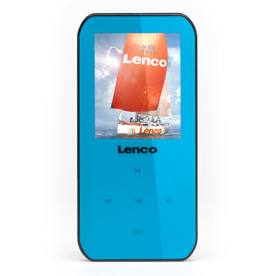 LENCO Xemio-655 Blue - MP3/MP4 Player with 4GB memory - Blue