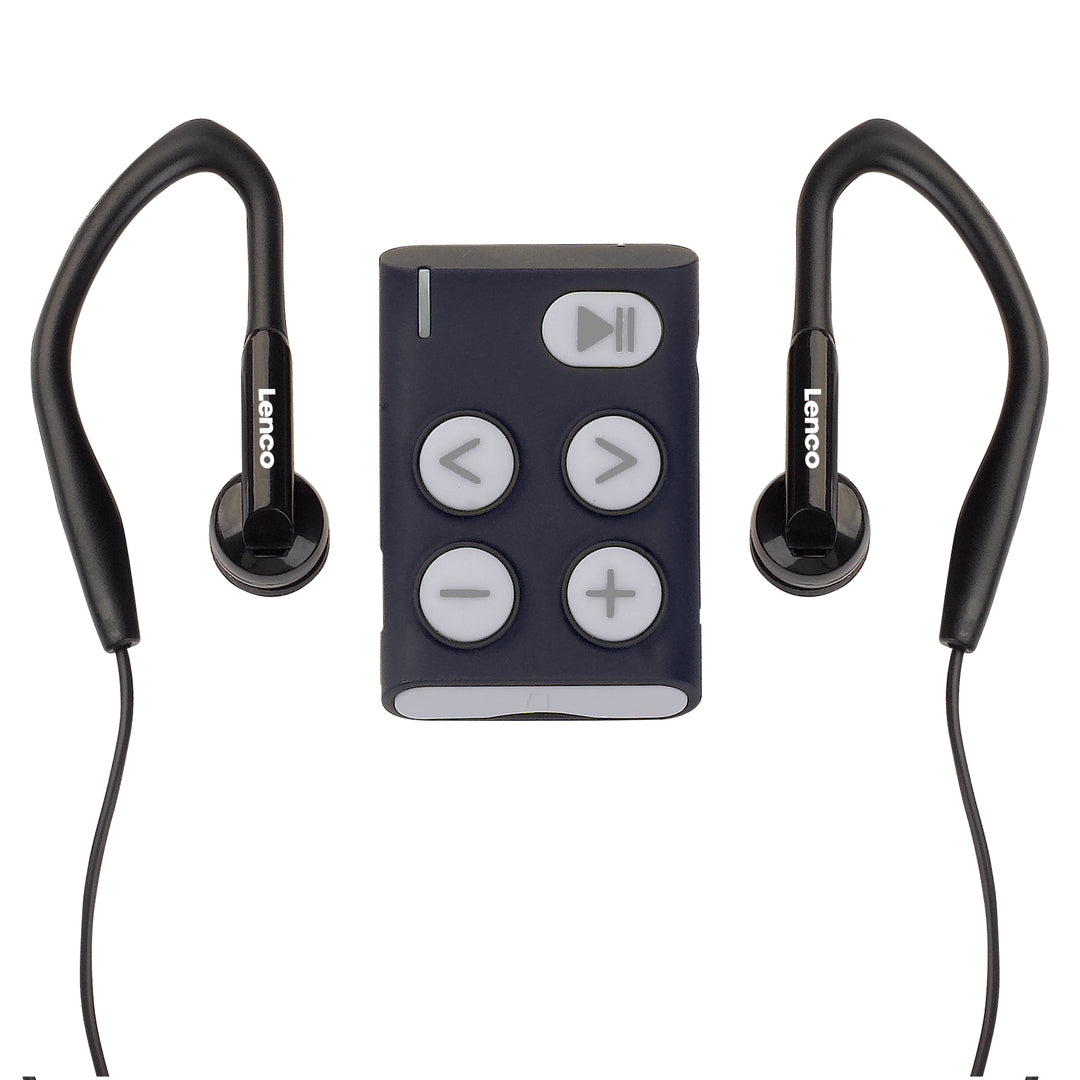 LENCO Xemio-154GY - Sport MP3 Player Incl. sport earbuds 4GB micro