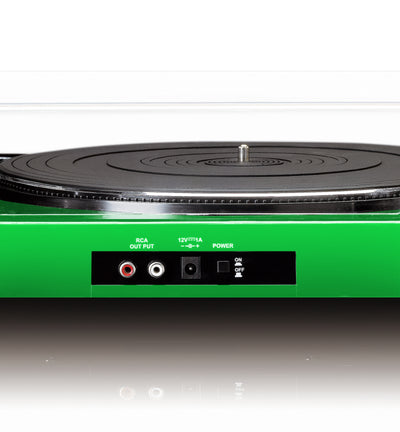 Lenco L-85 Green - Gramofon z bezpośrednim kodowaniem USB - Zielony 