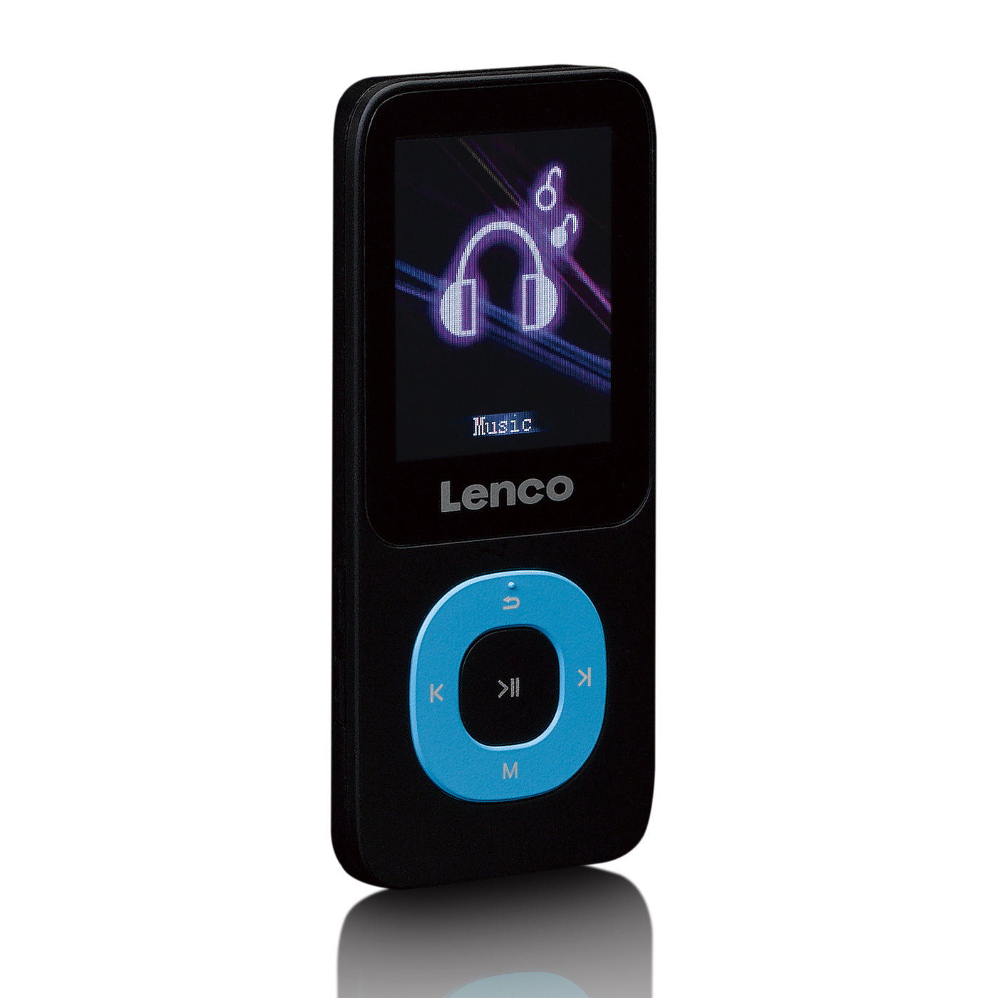 LENCO Xemio-659BU - MP3/MP4 player with 4GB micro SD card, blue