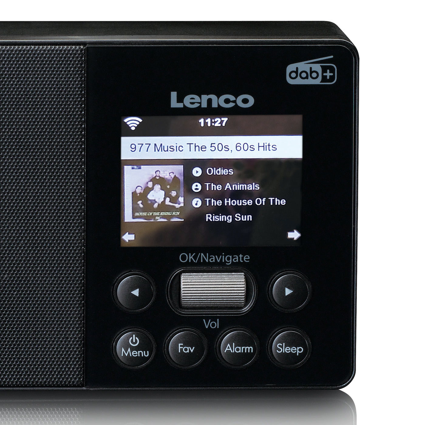 LENCO PIR-510BK - radio internetowe, przenośne DAB+ FM