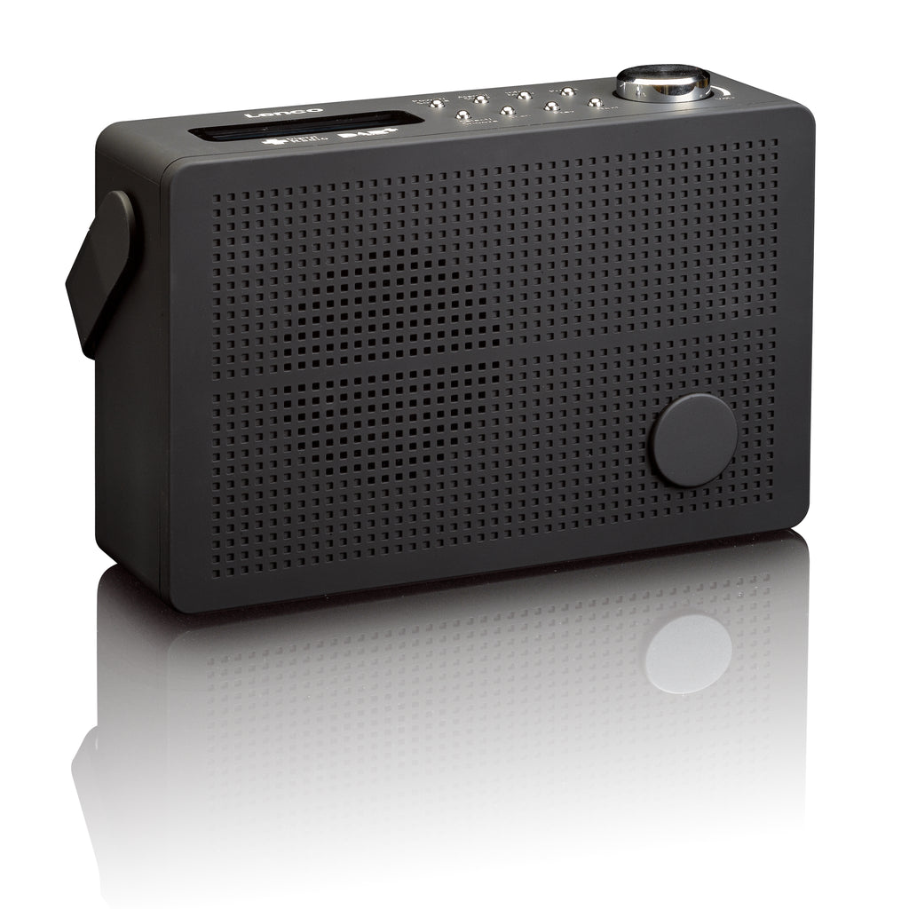 LENCO – PDR-030BK Black Portable function - radio with DAB+/FM -Catalog - Lenco alarm