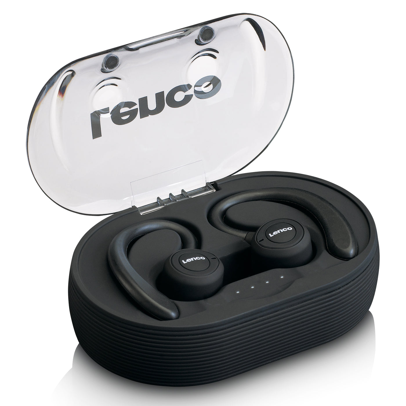 LENCO EPB-460BK - Słuchawki sportowe Bluetooth® IPX5 TWS - Czarne